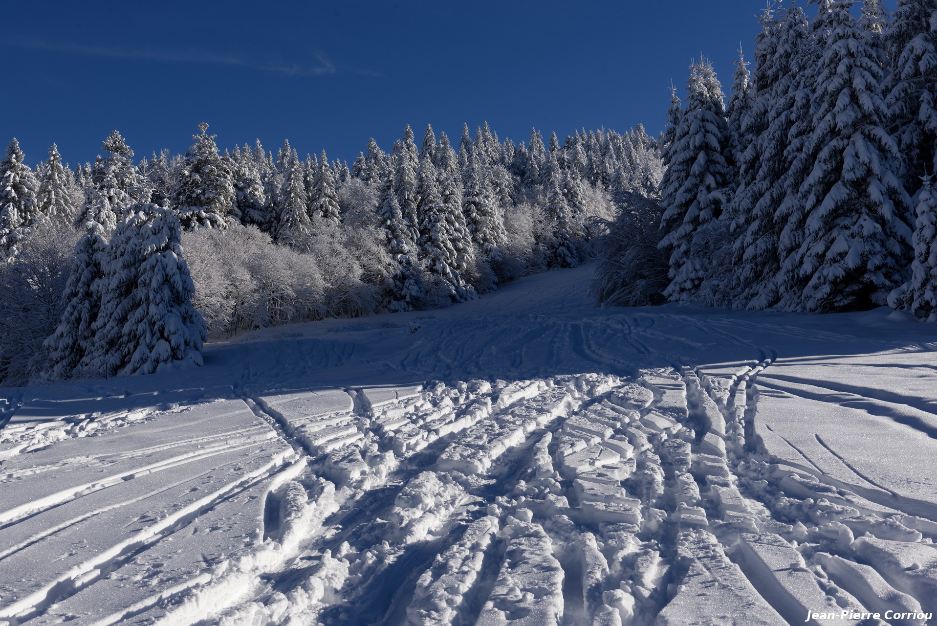 Bas de l'ancienne piste de
Retournemer